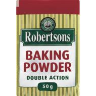 ROBERTSONS BAKING POWDER 50GR