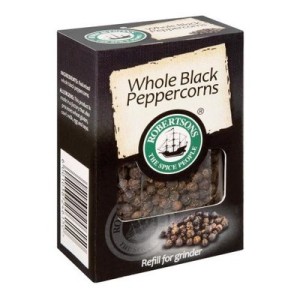 ROBERTSONS WHOLE BLACK P/CORN REF 45GR