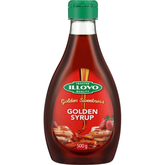 ILLOVO GOLDEN SYRUP IN BOTTLE 500GR