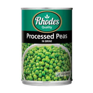 RHODES PEAS PROCESSED 410GR