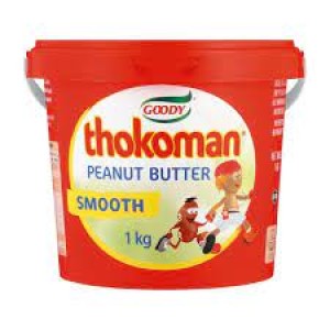 THOKOMAN PEANUT BUTTER SMOOTH 1KG