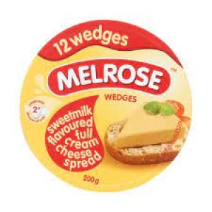 MELROSE SWT MILK CHSE WEDGES 200GR