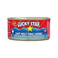 LUCKY STAR TUNA CHUNKS IN WATER 170GR