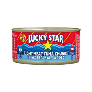 LUCKY STAR TUNA CHUNKS IN WATER 170GR