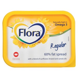 FLORA MEDIUM FAT SPREAD REG TUB 1KG