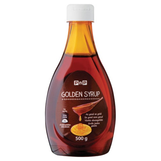 PNP GOLDEN SYRUP BOTTLE 500GR