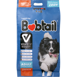 BOBTAIL MED LRG CHICK ADULT DOGFOOD 8KG