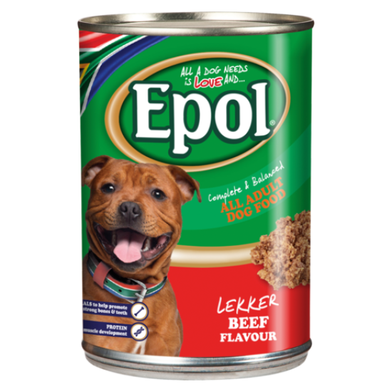 EPOL WET DOG BEEF 820GR