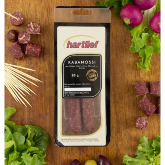 HARTLIEF KABANOSSI 80GR