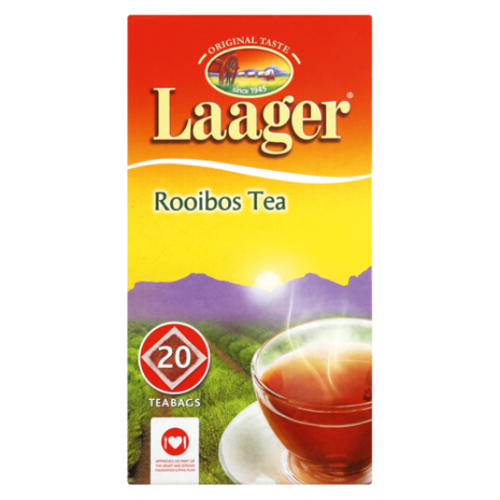 LAAGER ROOIBOS TEABAGS 20EA