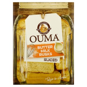 OUMA BUTTERMILK RUSKS SLICED 450GR