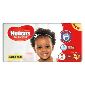 HUGGIES DRY COMFORT JP S5 56EA