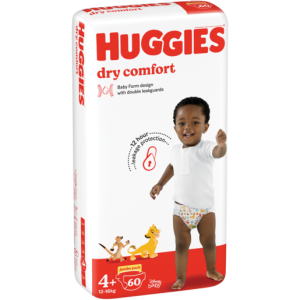 HUGGIES DRY COMFORT JP S4+ 60EA