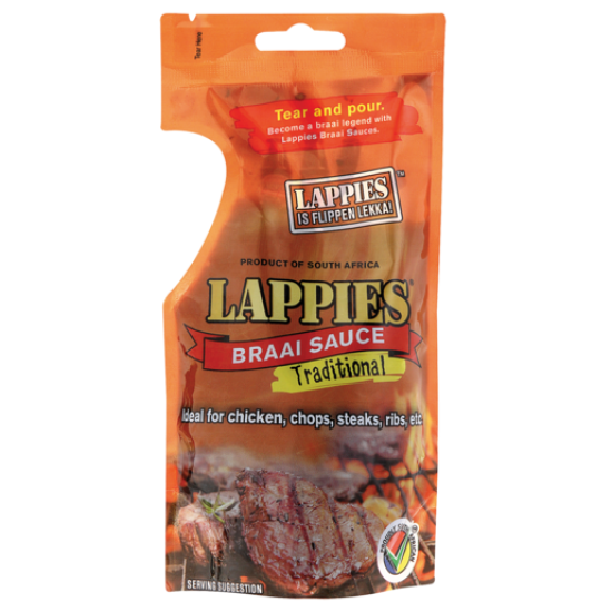 LAPPIES BRAAI SAUCE TRADITIONAL 200ML