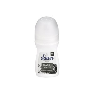 DAWN ROLL ON WMN INVISIBLE BLCK&WHT 45ML